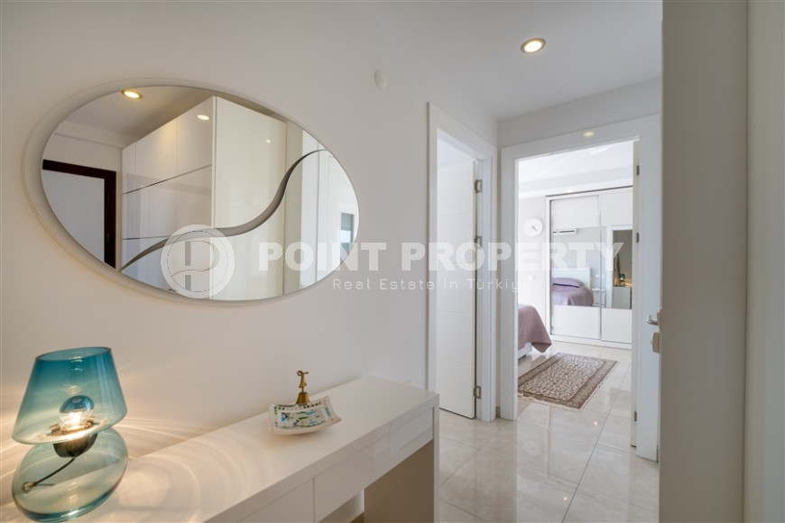 Трехкомнатный пентхаус 125м2 в комплексе с развитой инфраструктурой, центральный район Джикджилли, высокая кадастровая стоимость, вид на горы и море-id-1424-фото-9