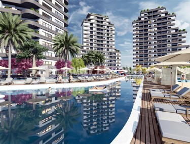 Грандиозный инвестиционный проект - жилой комплекс с максимально развитой внутренней инфраструктурой в районе Соли, Мерсин-id-5369-фото-5