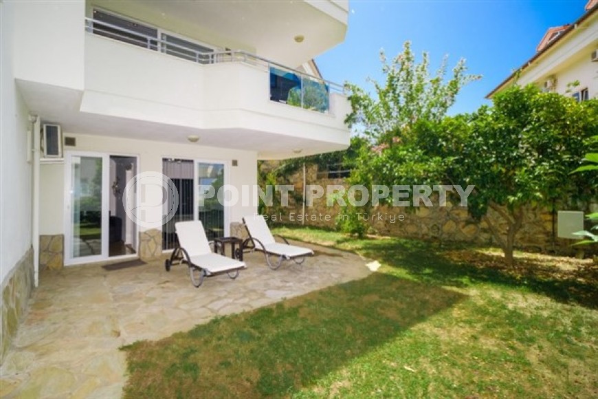 Двухуровневые апартаменты с двумя спальными комнатами и видом на Средиземное море, в районе Конаклы-id-5373-фото-13