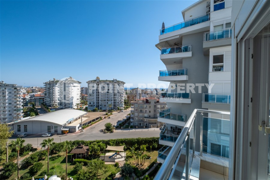 Трехкомнатный пентхаус 125м2 в комплексе с развитой инфраструктурой, центральный район Джикджилли, высокая кадастровая стоимость, вид на горы и море-id-1424-фото-17