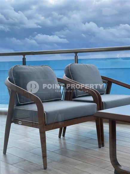 Duplex apartment with two bedrooms, overlooking the Mediterranean Sea, in the Alanya - Mahmutlar area-id-5374-photo-11