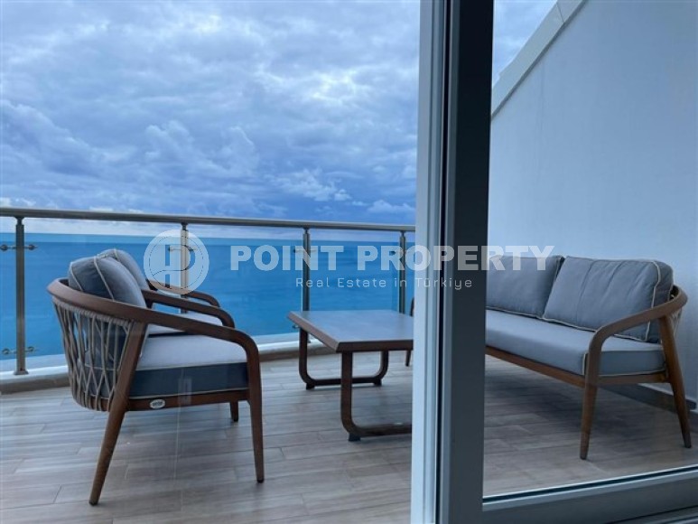 Duplex apartment with two bedrooms, overlooking the Mediterranean Sea, in the Alanya - Mahmutlar area-id-5374-photo-13