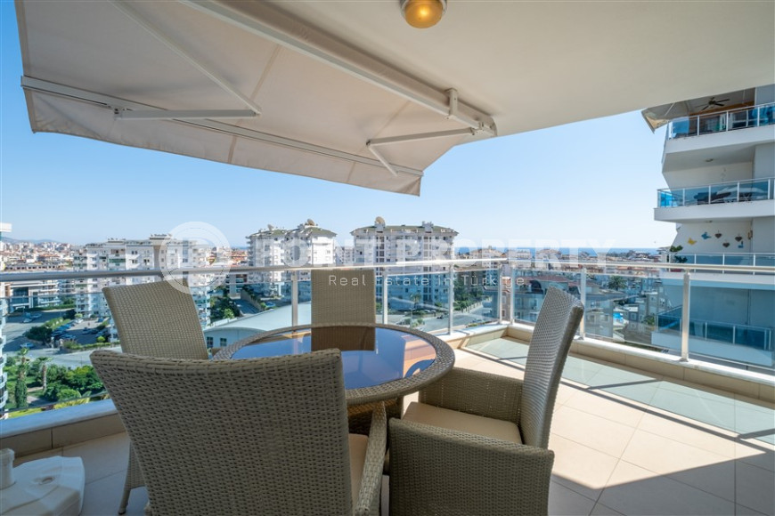 Трехкомнатный пентхаус 125м2 в комплексе с развитой инфраструктурой, центральный район Джикджилли, высокая кадастровая стоимость, вид на горы и море-id-1424-фото-18