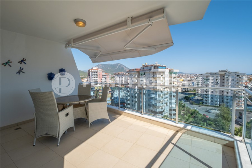 Трехкомнатный пентхаус 125м2 в комплексе с развитой инфраструктурой, центральный район Джикджилли, высокая кадастровая стоимость, вид на горы и море-id-1424-фото-19