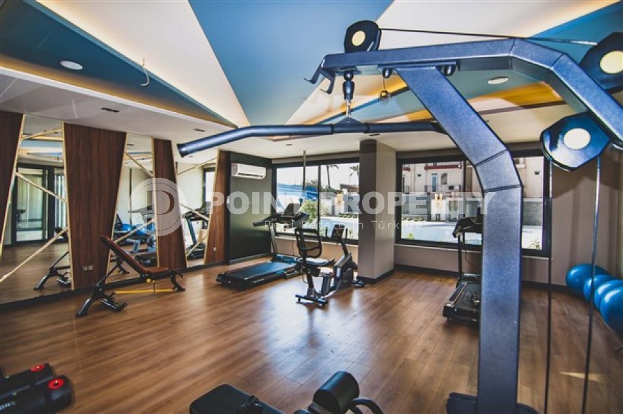 Apartment with two bedrooms and views of the Mediterranean Sea, in the Mahmutlar area-id-5375-photo-9