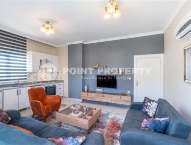 Меблированные апартаменты с двумя спальными комнатами в активно развивающемся районе города Аланья - Авсаллар-id-5376-фото-1