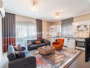 Меблированные апартаменты с двумя спальными комнатами в активно развивающемся районе города Аланья - Авсаллар-id-5376-фото-3