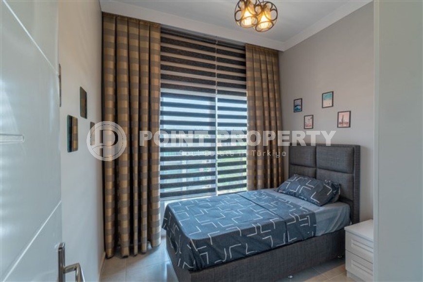 Меблированные апартаменты с двумя спальными комнатами в активно развивающемся районе города Аланья - Авсаллар-id-5376-фото-5