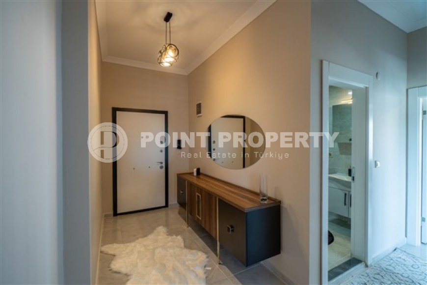 Меблированные апартаменты с двумя спальными комнатами в активно развивающемся районе города Аланья - Авсаллар-id-5376-фото-8