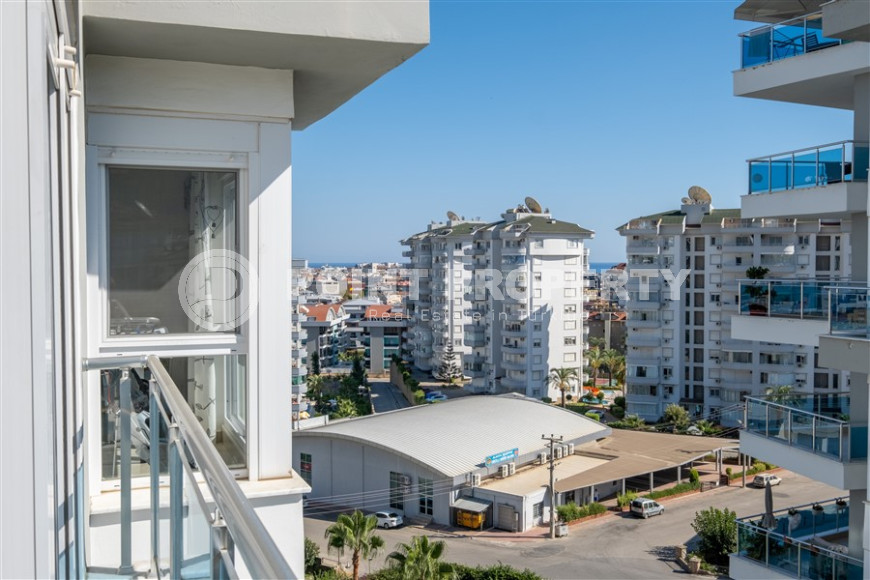 Трехкомнатный пентхаус 125м2 в комплексе с развитой инфраструктурой, центральный район Джикджилли, высокая кадастровая стоимость, вид на горы и море-id-1424-фото-21