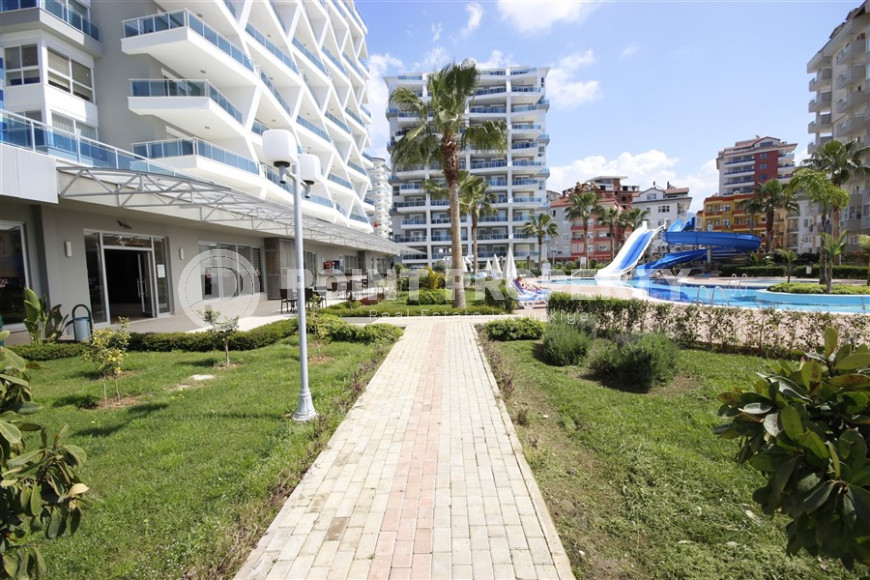 Трехкомнатный пентхаус 125м2 в комплексе с развитой инфраструктурой, центральный район Джикджилли, высокая кадастровая стоимость, вид на горы и море-id-1424-фото-25