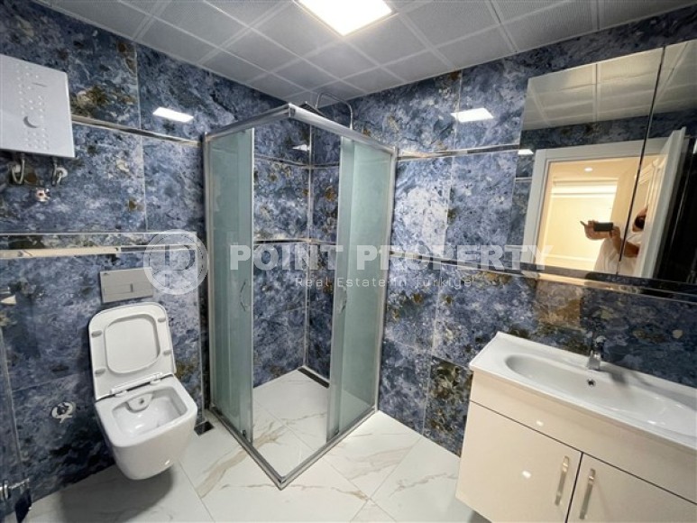 Светлые апартаменты с двумя спальными комнатами, рядом с пляжем Дамлаташ, в центре города Аланья-id-5379-фото-8