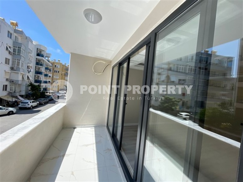 Светлые апартаменты с двумя спальными комнатами, рядом с пляжем Дамлаташ, в центре города Аланья-id-5379-фото-9