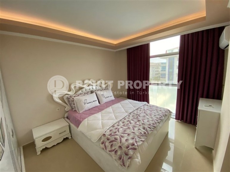 Светлая уютная квартира 2+1 в 600 метрах от моря, в благоустроенном престижном районе Аланьи - Кестель-id-5383-фото-4