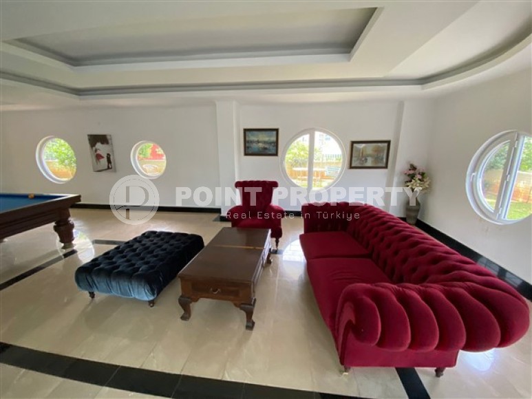 Светлая уютная квартира 2+1 в 600 метрах от моря, в благоустроенном престижном районе Аланьи - Кестель-id-5383-фото-12