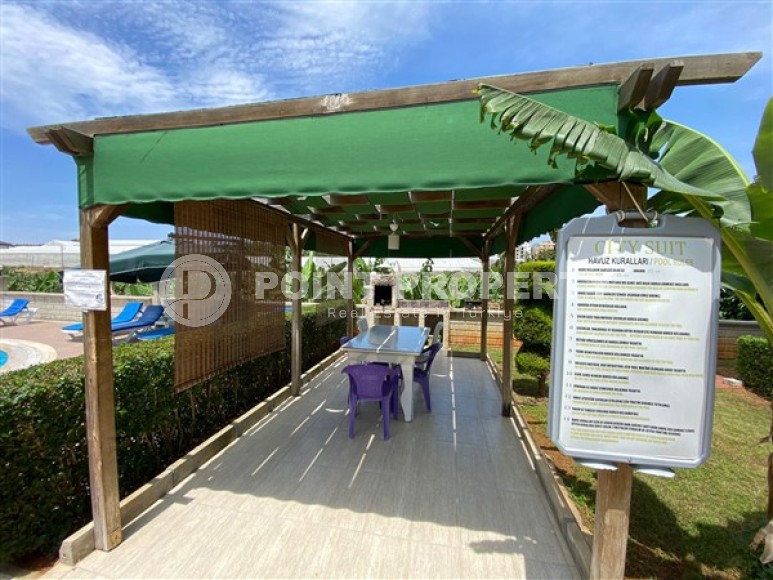 Светлая уютная квартира 2+1 в 600 метрах от моря, в благоустроенном престижном районе Аланьи - Кестель-id-5383-фото-17