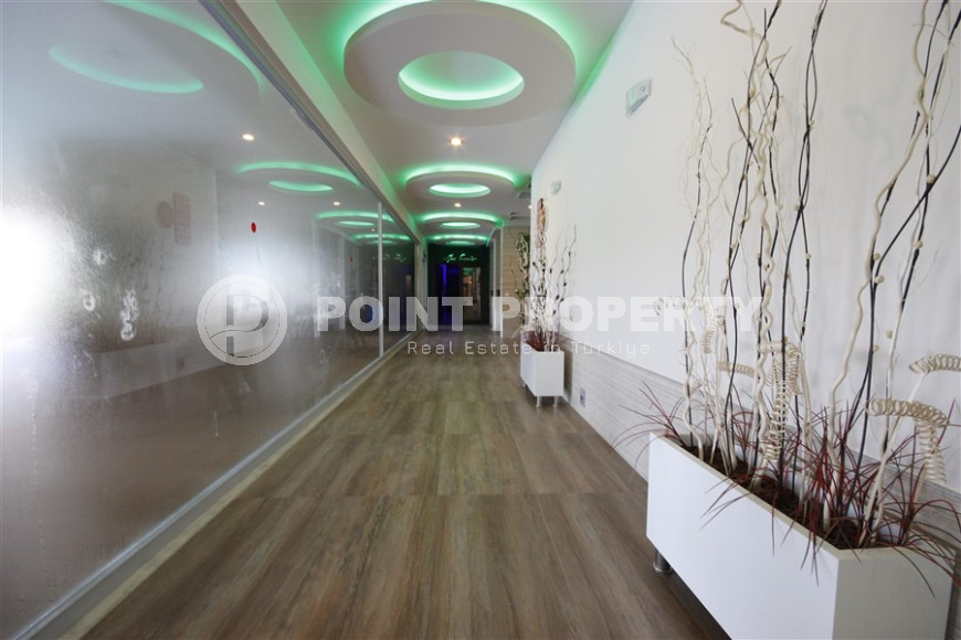 Трехкомнатный пентхаус 125м2 в комплексе с развитой инфраструктурой, центральный район Джикджилли, высокая кадастровая стоимость, вид на горы и море-id-1424-фото-35