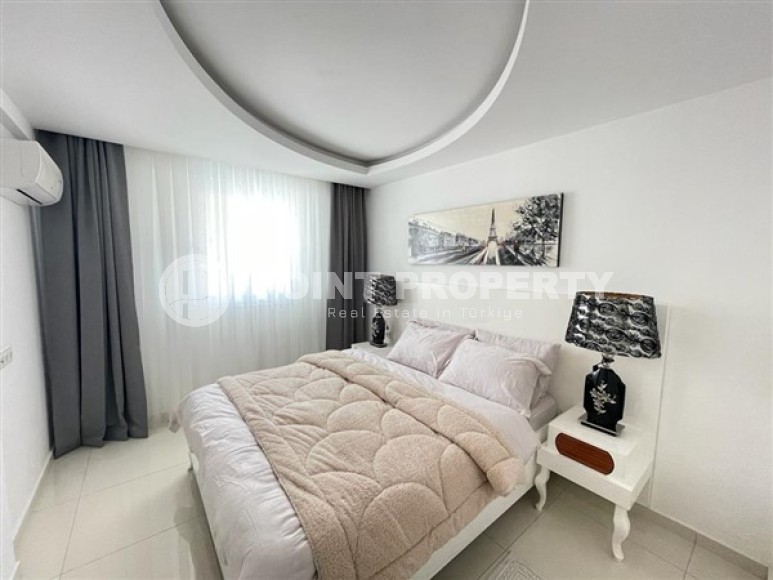 Атмосферный дуплекс 3+1 на 10-м этаже с мансардой с роскошным панорамным видом на море и горы-id-5386-фото-5