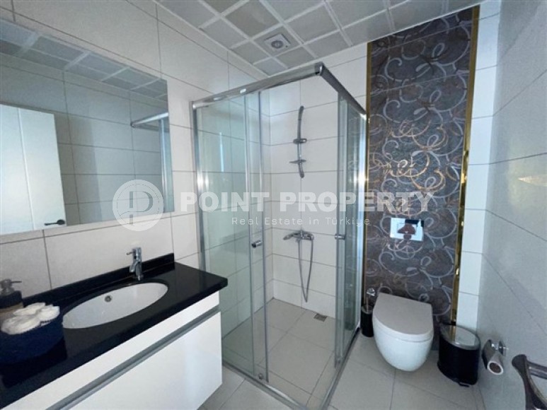 Атмосферный дуплекс 3+1 на 10-м этаже с мансардой с роскошным панорамным видом на море и горы-id-5386-фото-10