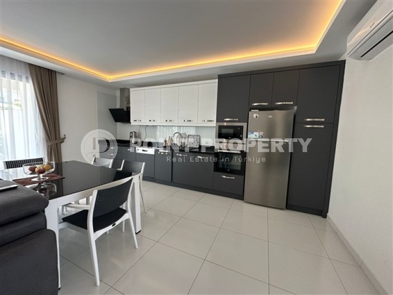 Просторная двухуровневая квартира с собственным садом в живописном, престижном районе Аланьи - Каргыджак-id-5387-фото-3