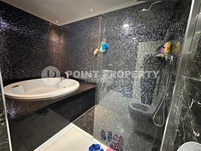 Просторная двухуровневая квартира с собственным садом в живописном, престижном районе Аланьи - Каргыджак-id-5387-фото-8