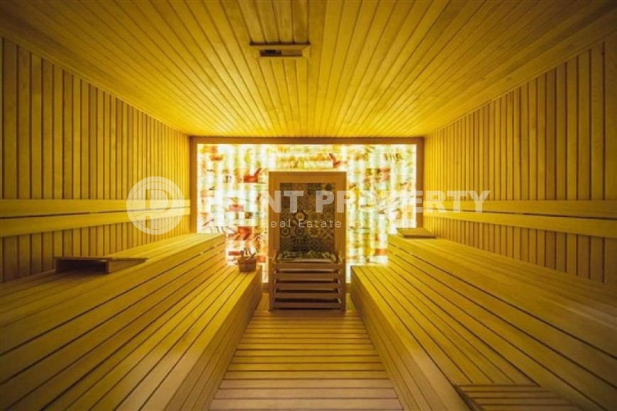 Просторная двухуровневая квартира с собственным садом в живописном, престижном районе Аланьи - Каргыджак-id-5387-фото-14