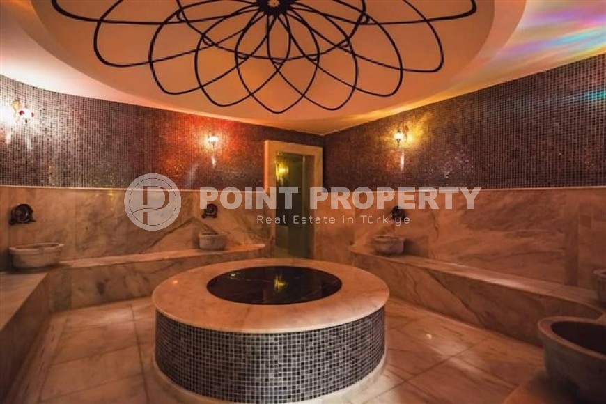 Просторная двухуровневая квартира с собственным садом в живописном, престижном районе Аланьи - Каргыджак-id-5387-фото-15