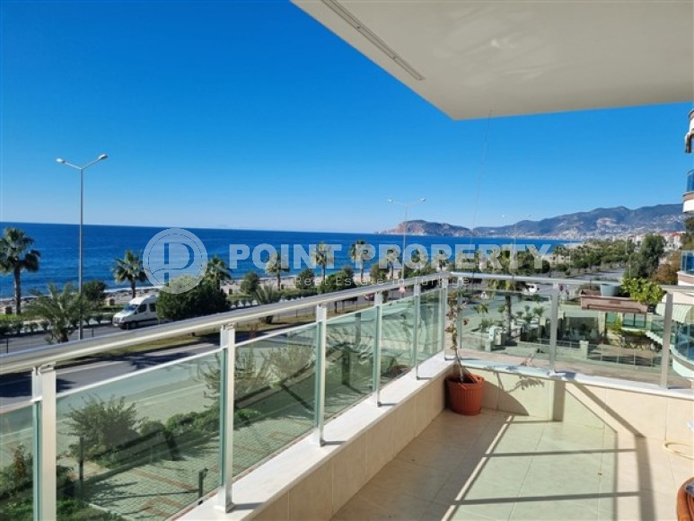 Комфортабельные апартаменты 2+1 на самом берегу Средиземного моря в центре района Кестель-id-5388-фото-9