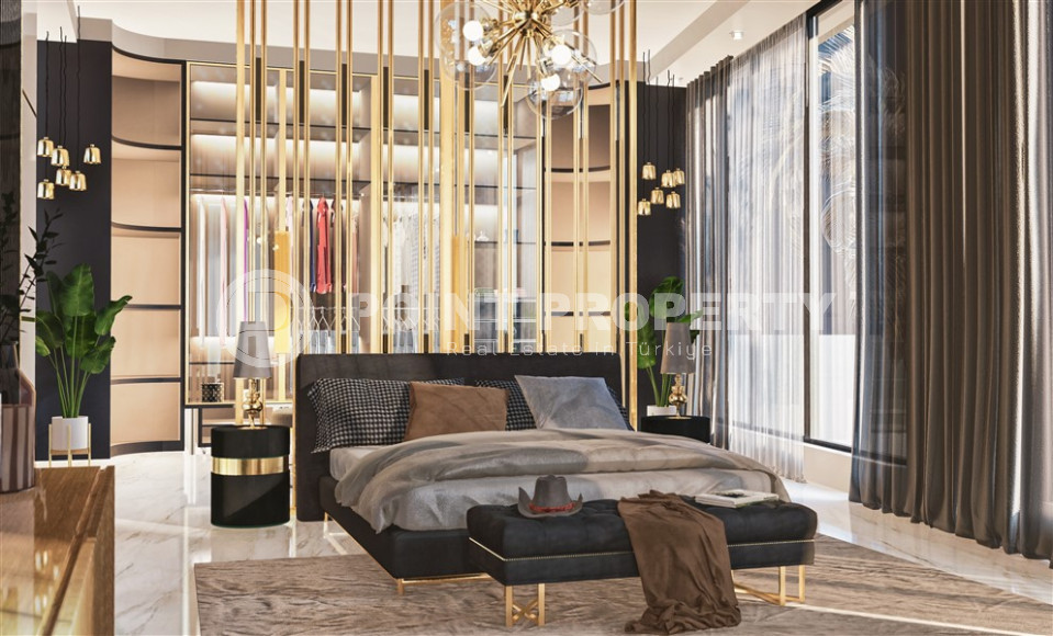 Luxurious villa on a spacious plot of land of 445 sq. m. m. and with an exclusive layout in a cozy area of Kargicak is waiting for its buyer.-id-1056-photo-10