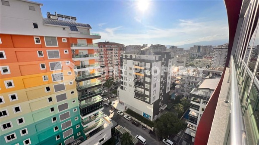 Modern furnished apartment 1+1, with a total area of 65 m2, 250 meters from the sea in the center of Mahmutlar-id-5391-photo-9