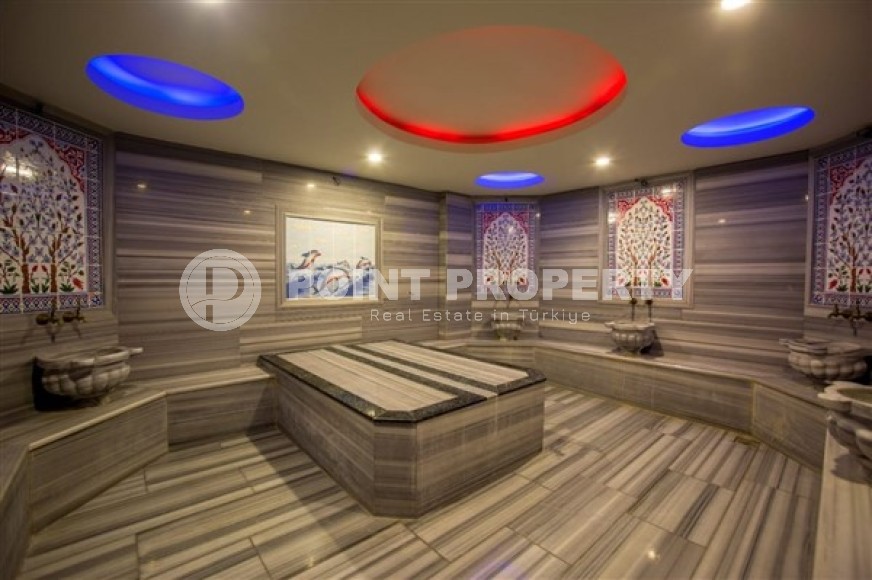 Modern furnished apartment 1+1, with a total area of 65 m2, 250 meters from the sea in the center of Mahmutlar-id-5391-photo-13