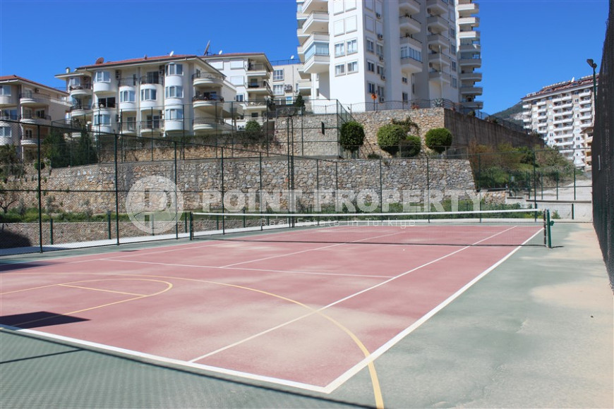 Трехкомнатный пентхаус 125м2 в комплексе с развитой инфраструктурой, центральный район Джикджилли, высокая кадастровая стоимость, вид на горы и море-id-1424-фото-46