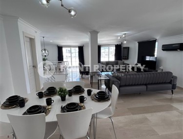 Большая панорамная квартира с роскошным видом на Торосские горы в спокойном, уютном районе Аланьи - Тосмур-id-5394-фото-1