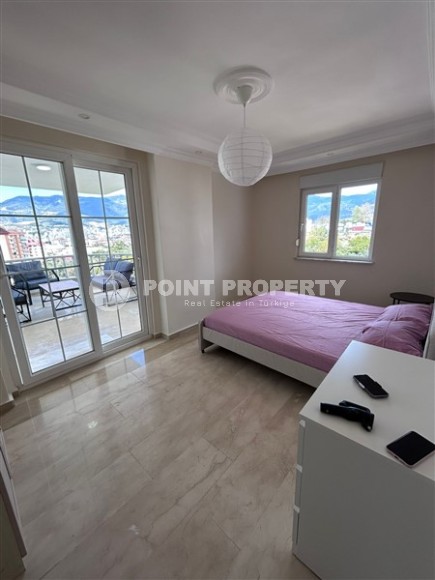 Большая панорамная квартира с роскошным видом на Торосские горы в спокойном, уютном районе Аланьи - Тосмур-id-5394-фото-8