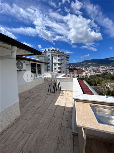 Большая панорамная квартира с роскошным видом на Торосские горы в спокойном, уютном районе Аланьи - Тосмур-id-5394-фото-15