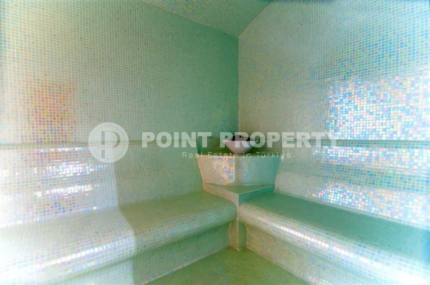 Compact cozy apartment 1+1, with a total area of 55 m2, 450 meters from the sea, in a picturesque, quiet area of Alanya - Kestel-id-5398-photo-12