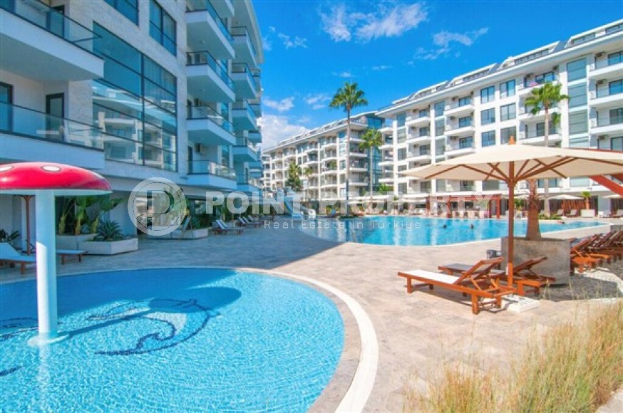 Compact cozy apartment 1+1, with a total area of 55 m2, 450 meters from the sea, in a picturesque, quiet area of Alanya - Kestel-id-5398-photo-14