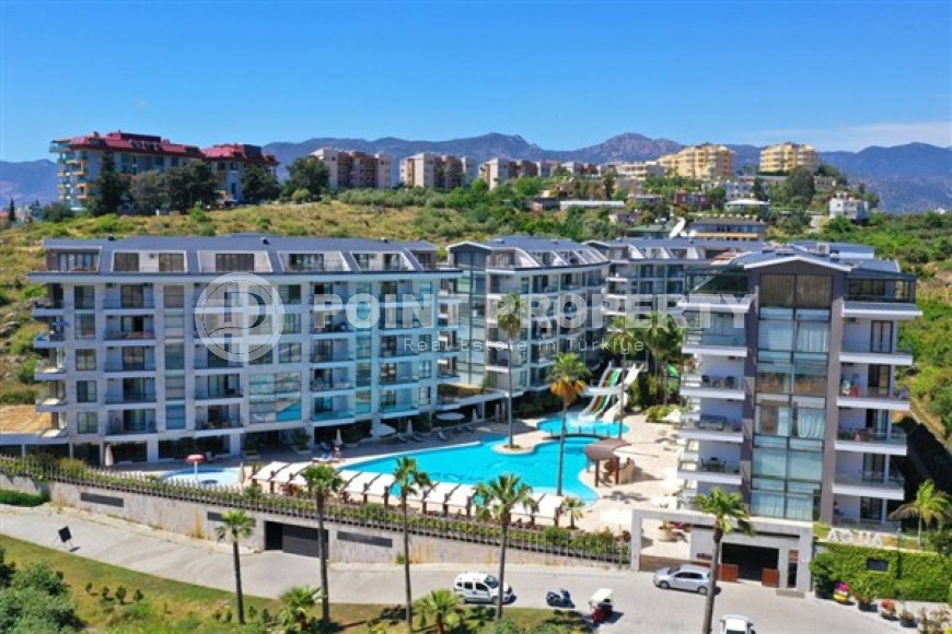 Compact cozy apartment 1+1, with a total area of 55 m2, 450 meters from the sea, in a picturesque, quiet area of Alanya - Kestel-id-5398-photo-16