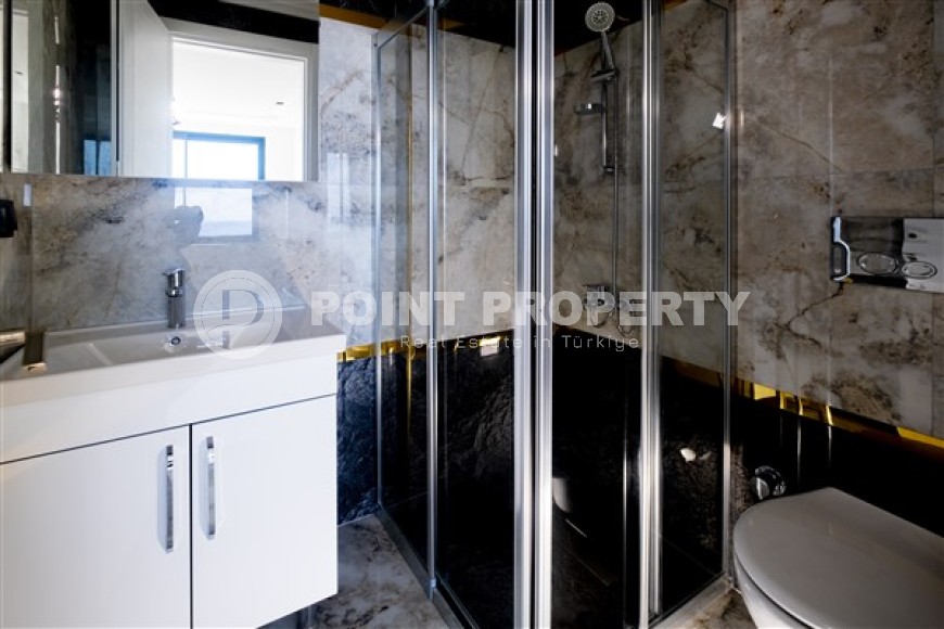 Новая квартира с видом на море в 200 метрах от пляжа в районе Каргыджак-id-5399-фото-7