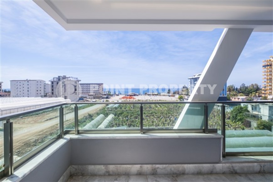 Новая квартира с видом на море в 200 метрах от пляжа в районе Каргыджак-id-5399-фото-9