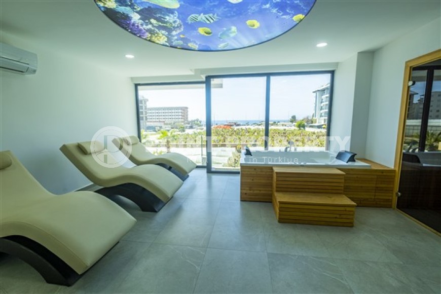 Новая квартира с видом на море в 200 метрах от пляжа в районе Каргыджак-id-5399-фото-15