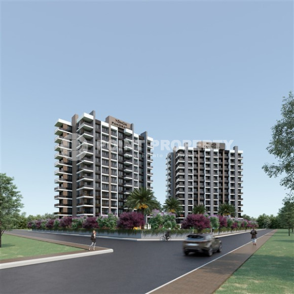 Проект на стадии строительства с квартирами 1+1 и 2+1 от 65 м2 в районе Томюк, Мерсин. Отличные цены!-id-1427-фото-4