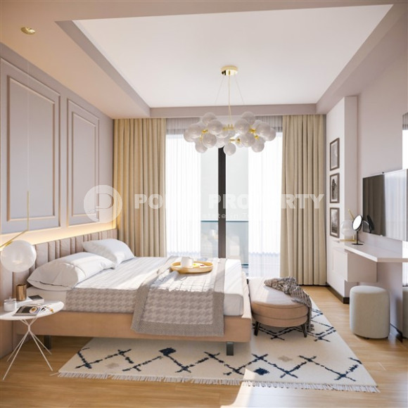 Проект на стадии строительства с квартирами 1+1 и 2+1 от 65 м2 в районе Томюк, Мерсин. Отличные цены!-id-1427-фото-5