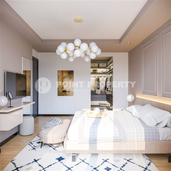 Проект на стадии строительства с квартирами 1+1 и 2+1 от 65 м2 в районе Томюк, Мерсин. Отличные цены!-id-1427-фото-6