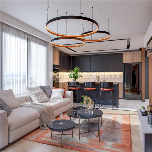 Проект на стадии строительства с квартирами 1+1 и 2+1 от 65 м2 в районе Томюк, Мерсин. Отличные цены!-id-1427-фото-7