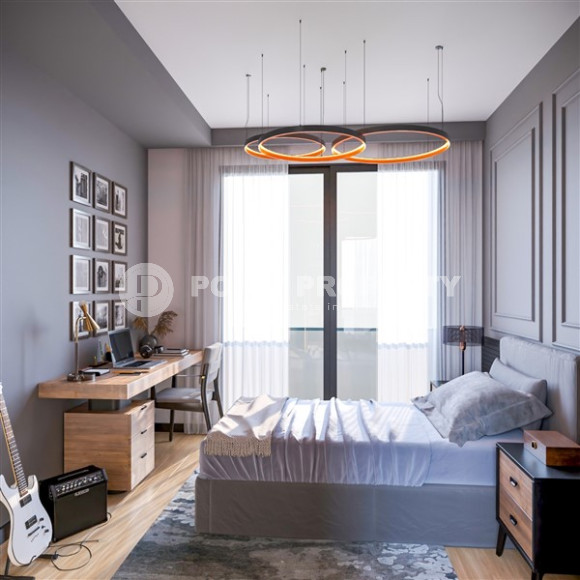 Проект на стадии строительства с квартирами 1+1 и 2+1 от 65 м2 в районе Томюк, Мерсин. Отличные цены!-id-1427-фото-8