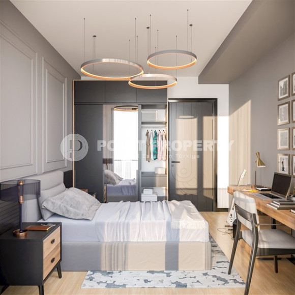 Проект на стадии строительства с квартирами 1+1 и 2+1 от 65 м2 в районе Томюк, Мерсин. Отличные цены!-id-1427-фото-9