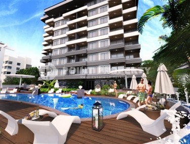 Квартира в чистовой отделке планировкой 1+1, в современном жилом комплексе, в районе Авсаллар-id-5407-фото-1