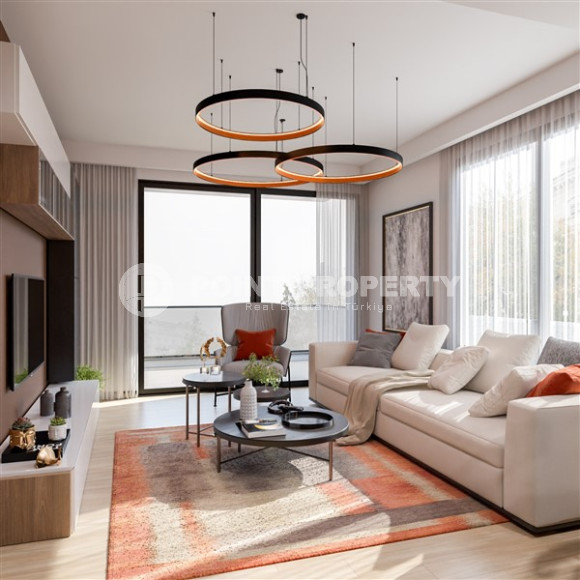 Проект на стадии строительства с квартирами 1+1 и 2+1 от 65 м2 в районе Томюк, Мерсин. Отличные цены!-id-1427-фото-12