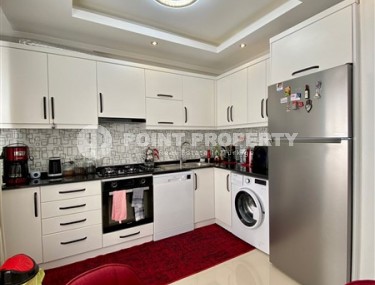 Двухуровневая меблированная квартира с двумя спальными комнатами, в районе города Аланья - Кестель-id-5409-фото-2